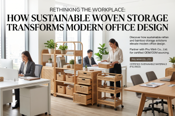 Rethinking the Workplace: How Sustainable Woven Storage Transforms Modern Office Design